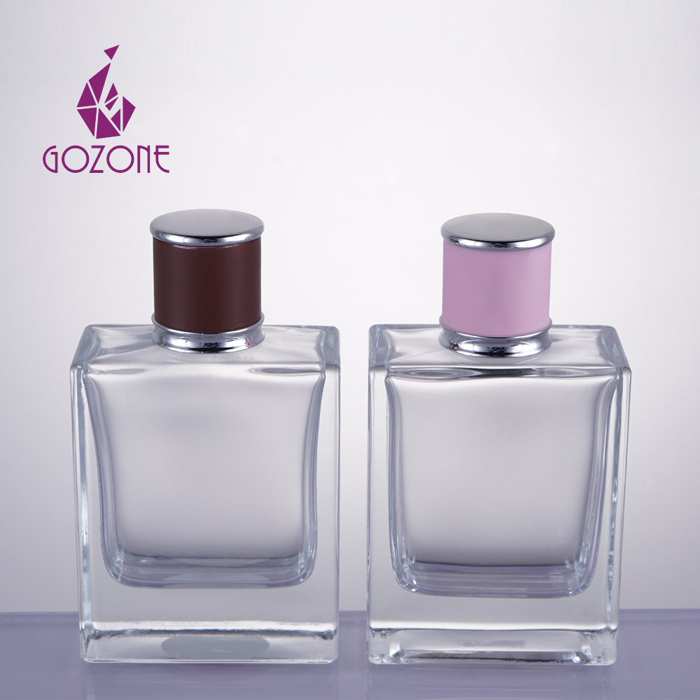 ODM OEM Perfume bottles 100ML Clear Fragrance Perfume Bottle empty glass for man for ladies