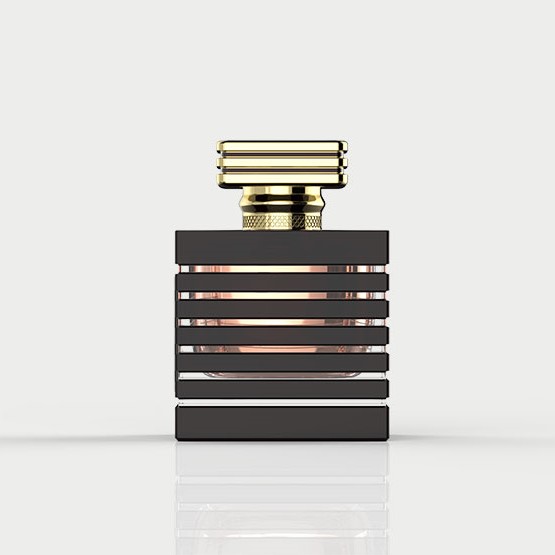 OEM 100ml Square Shape Empty Perfume Pump Spray Glass Bottle for France perfume