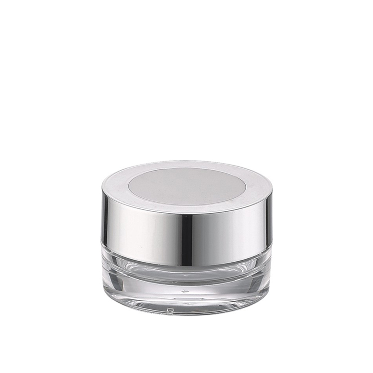 OEM 15g round double wall acrylic jar eye mask jar