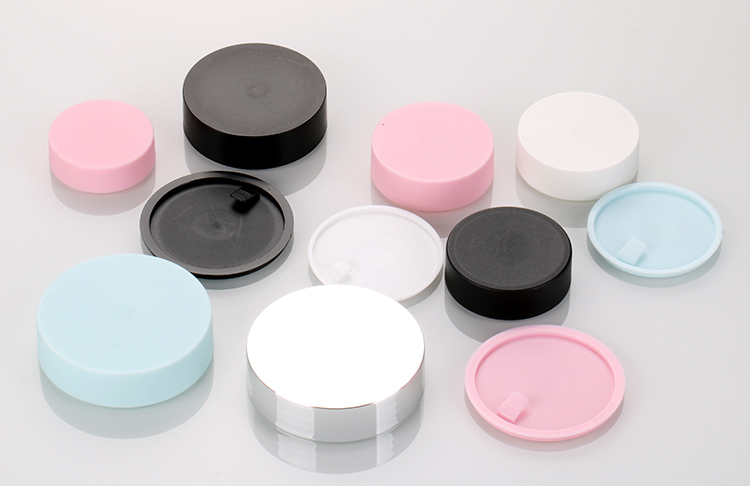OEM 5g 15g 20g 30g 50g Facial Cream Plastic Jar Black Blue Pink White Sugar Scrub Container Body Face Lip Scrub Containers