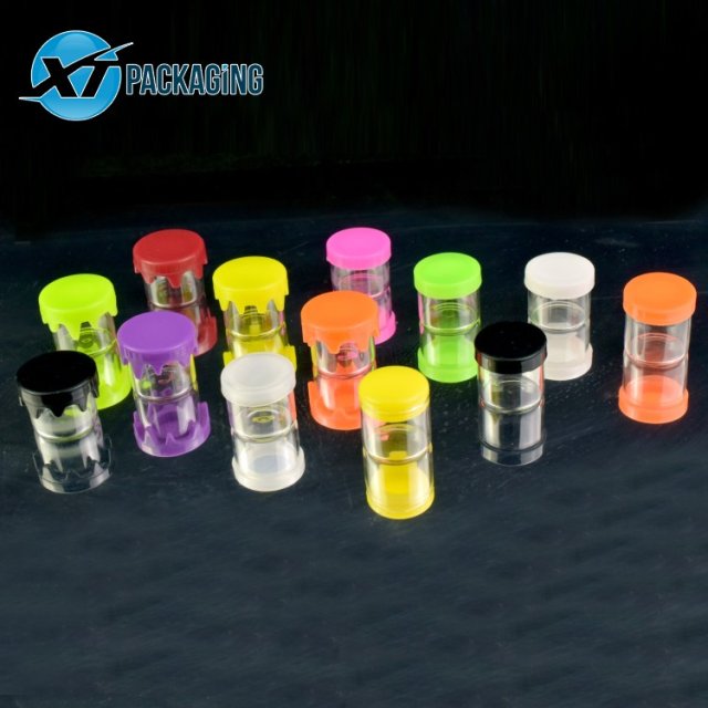 OEM 6ml glass jar silicone drippy lid 6ml wax mini no neck concentrate container jars
