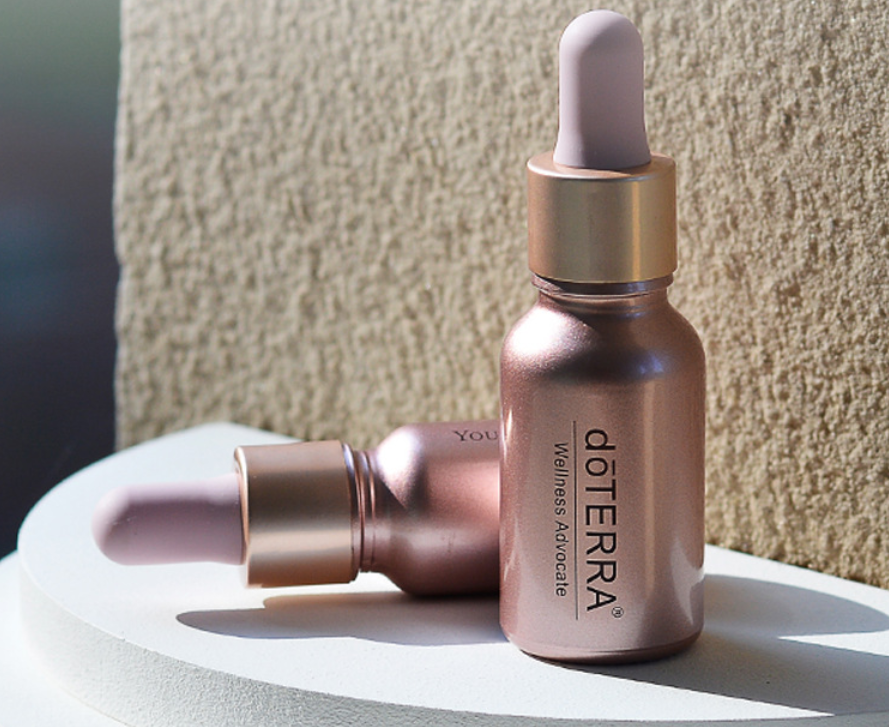 OEM Cosmetic Essential Oil Dropper Bottles Luxury 10ml 15ml 30ml Dropper Bottle Rose Gold Serum Bottle Dropper