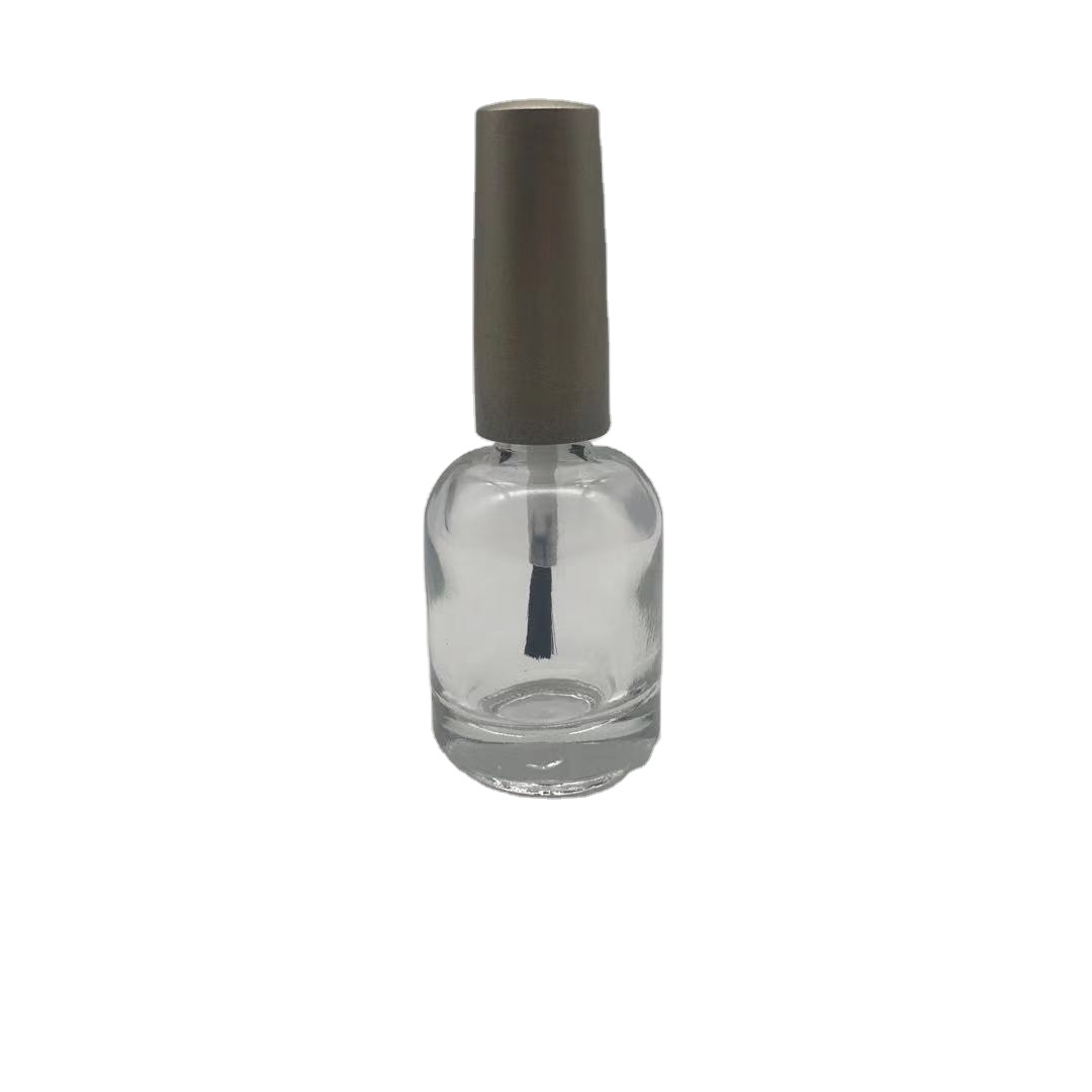 OEM Custom Round Square Cosmetic Packaging Shape Empty Polish Glass Bottle