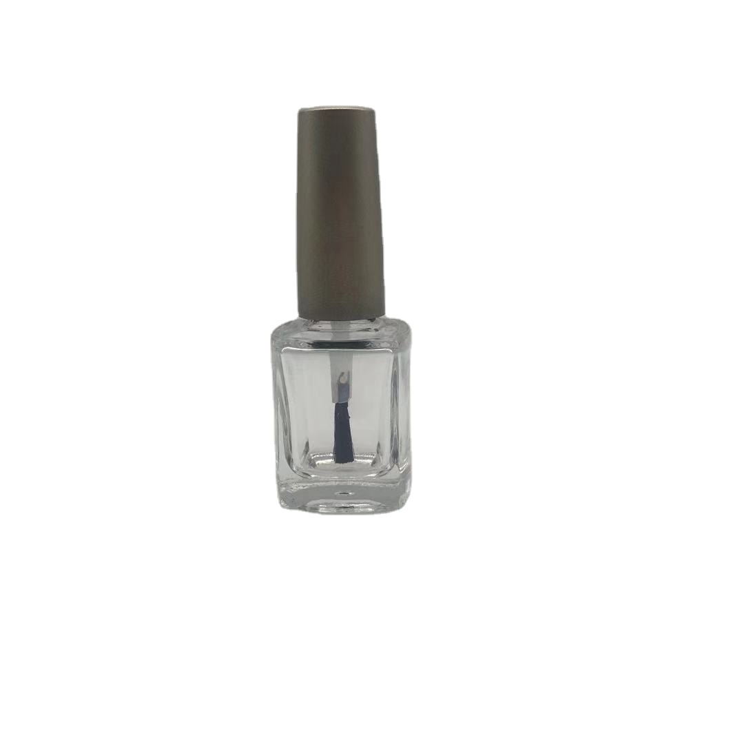 OEM Custom Round Square Cosmetic Packaging Shape Empty Polish Glass Bottle