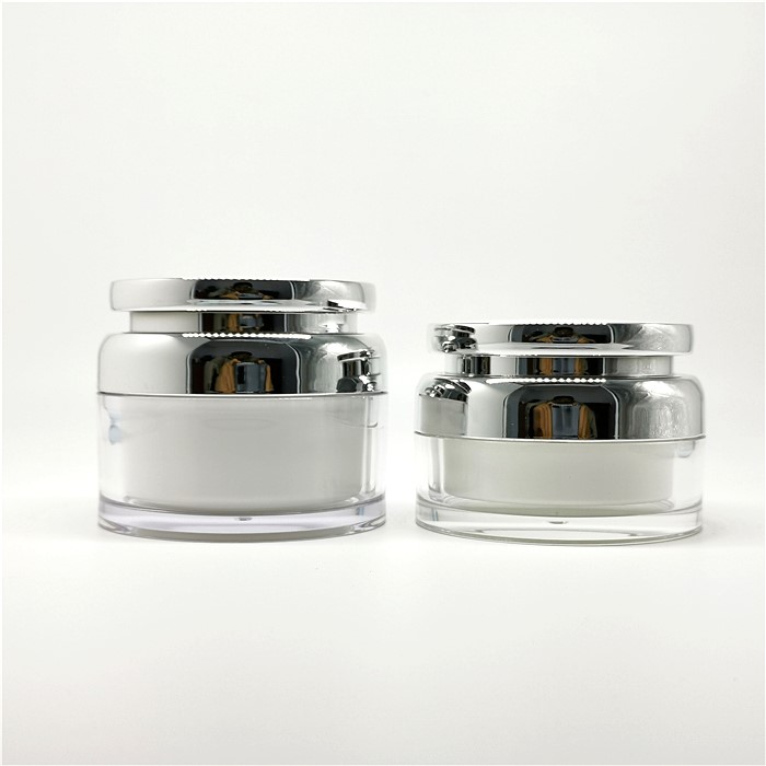 OEM Eco Friendly 80g 100g 150g 200g Skin Care PETG Face Cream Cosmetic Containers And Packaging Jars/Containers For Cream