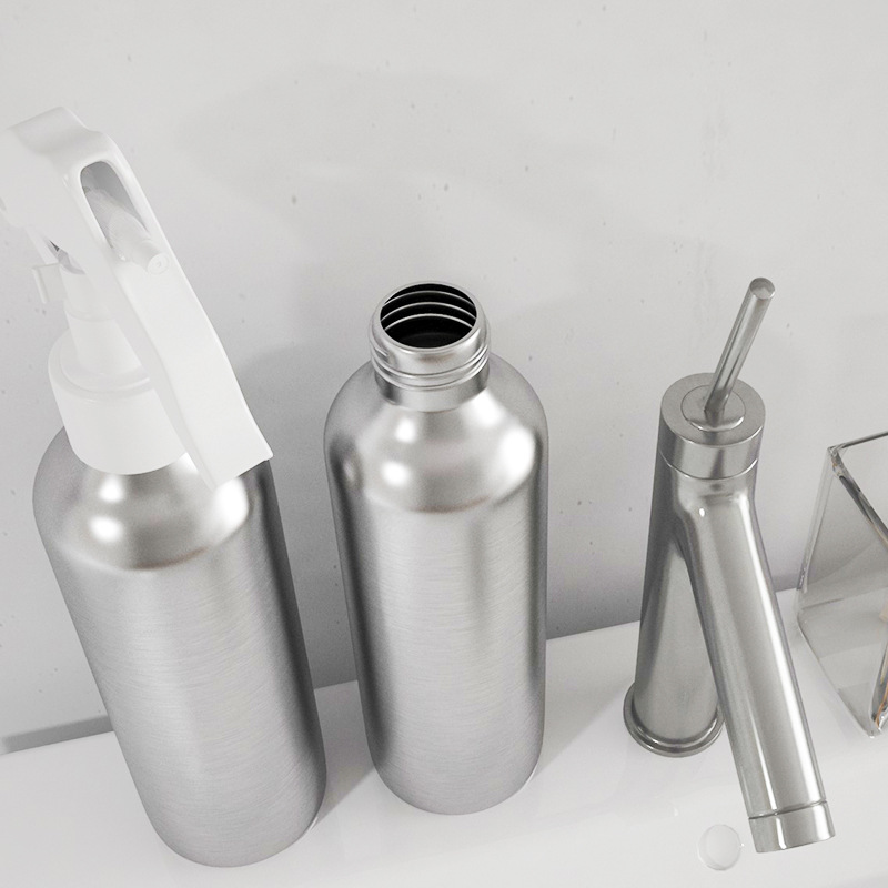 OEM Empty Custom Refillable Cosmetic Misting Wholesale Trigger Aluminum Spray Bottle