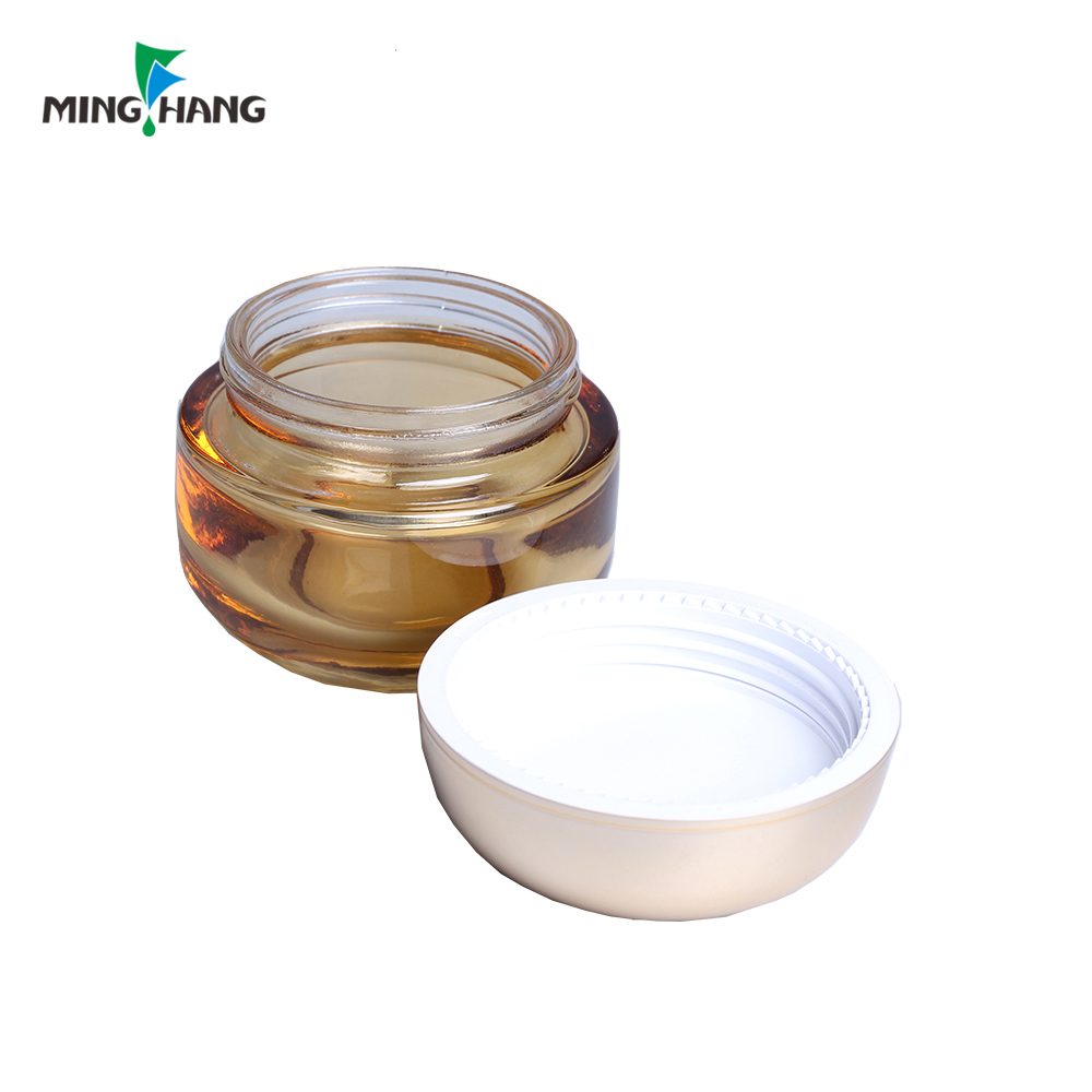 OEM Factory with wooden lid15g 30g 50g 100g 150g 200g 250g glass liner bamboo cream jar