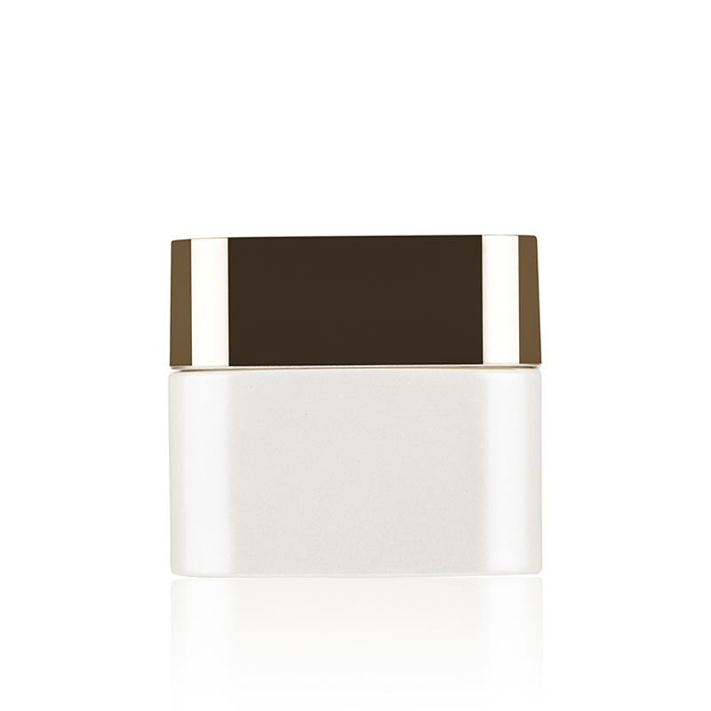 OEM Hot Sale Wholesale Frosted 50g Clear Glass Cosmetic Jars With Lids