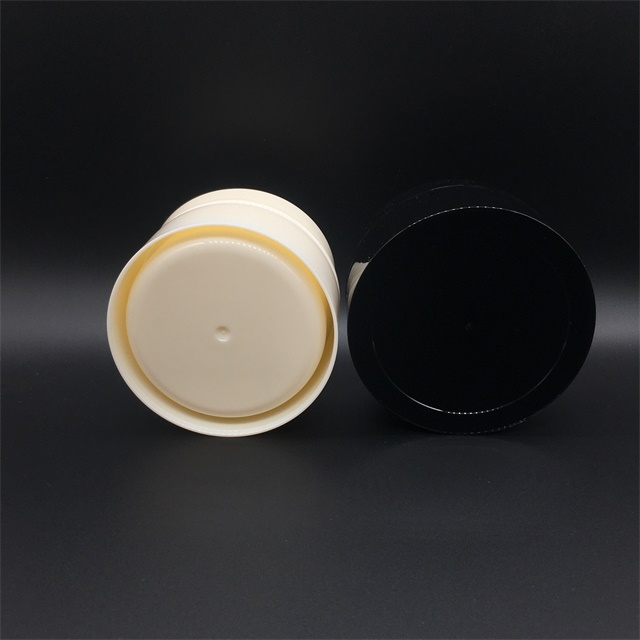 OEM LOGO Plastic cosmetic container PP/PET clear jars for cosmetic packaging envases de cosmeticos