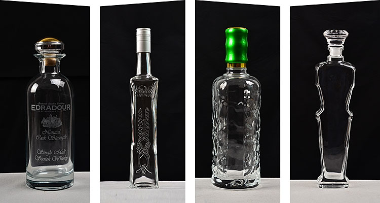 OEM Manufacturer Direct Sell Premium Quality Liquor Bottles FLINT Glass Wine Screw Cap Luxury Beverage Customized Free Availalbe