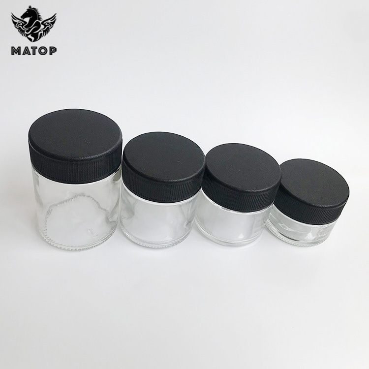 OEM ODM Color printing spray 4oz stash jar weed