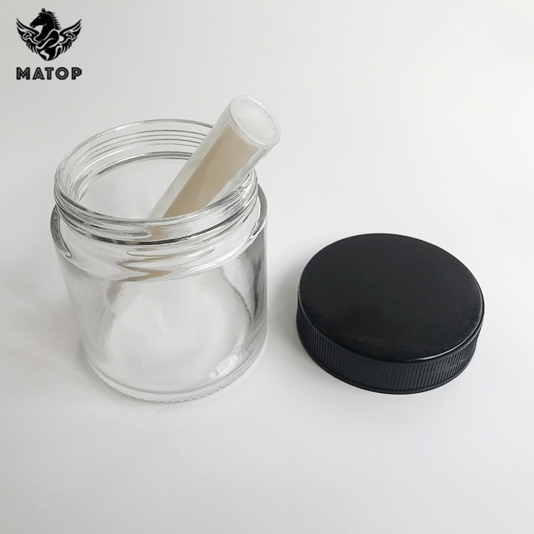 OEM ODM Color printing spray 4oz stash jar weed