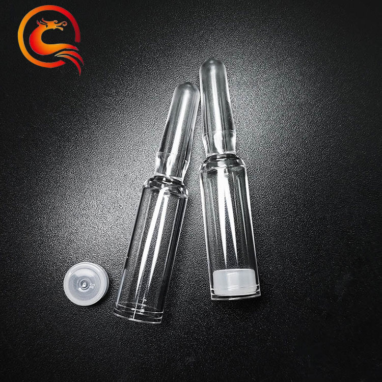 OEM / ODM Factory Customized plastic applic tip essence eye cream squeeze tube 1.5ml PETG ampoule container