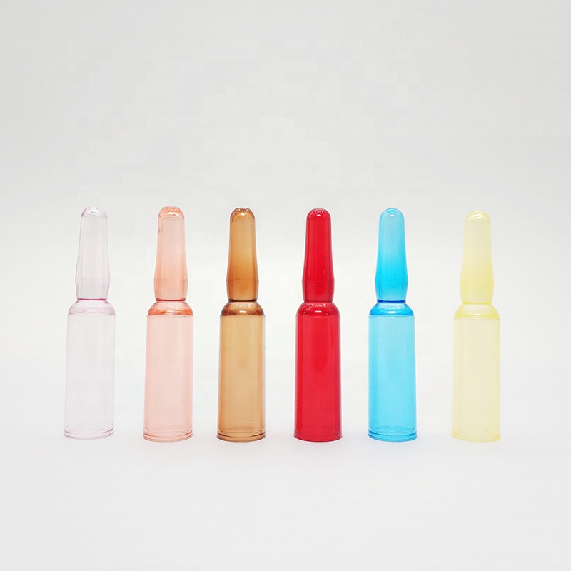 OEM / ODM Factory Customized plastic applic tip essence eye cream squeeze tube 1.5ml PETG ampoule container