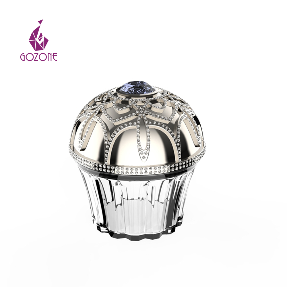 OEM ODM Luxury Cute Saffron Arabic Glass Bakhoor Jar