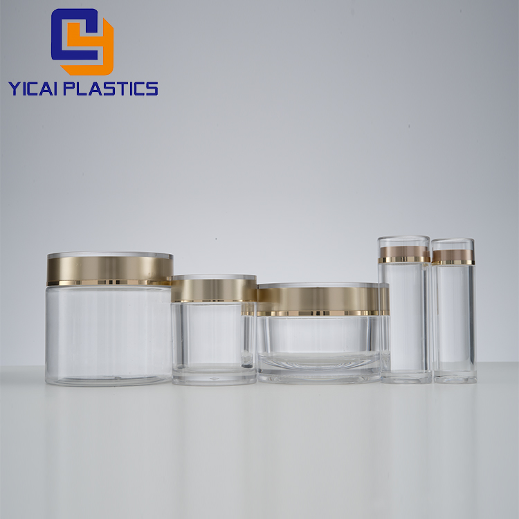 OEM/ODM New design empty eco-friendly PETG Cosmetic Jar