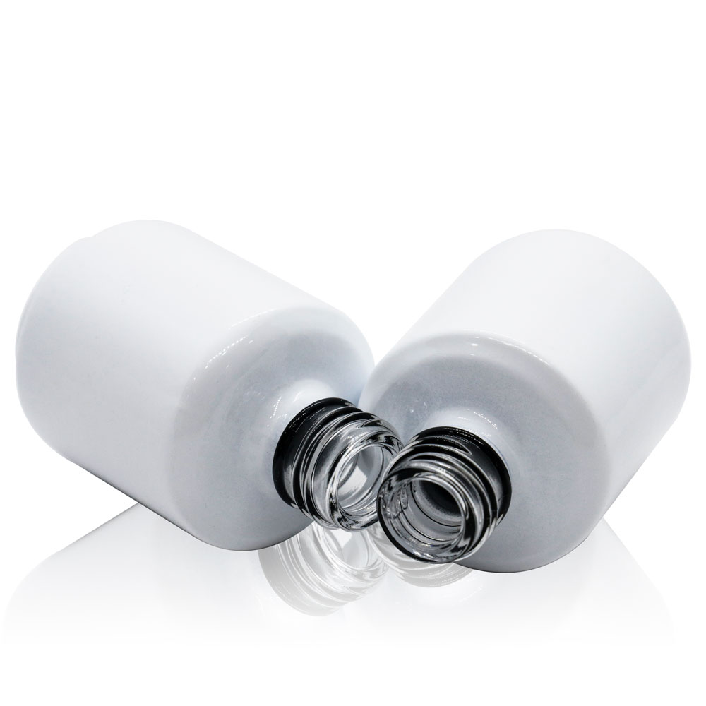 OEM ODM factory directly wholesale EXW price white UV gel round nail polish bottle 15ml