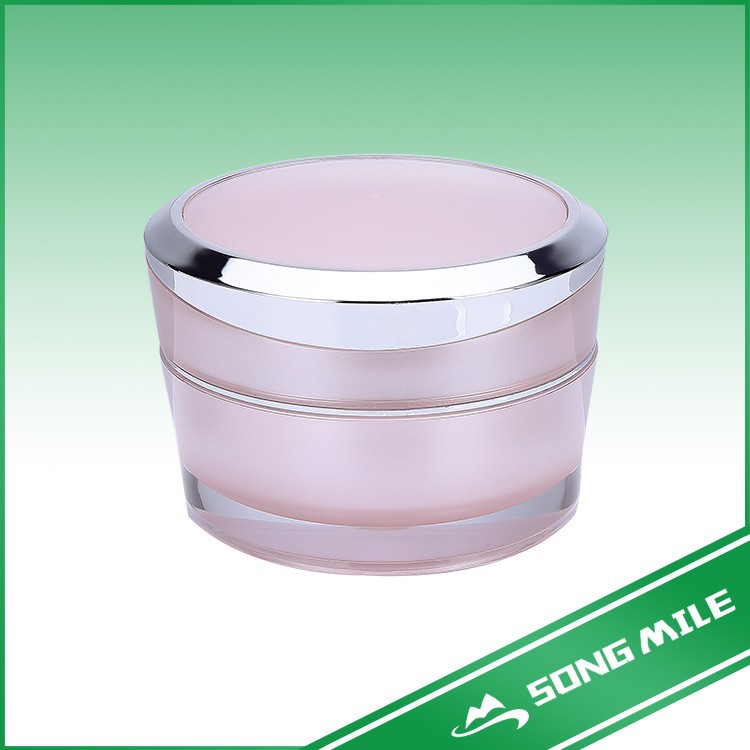 OEM&ODM factory screw cap acrylic cosmetic jar
