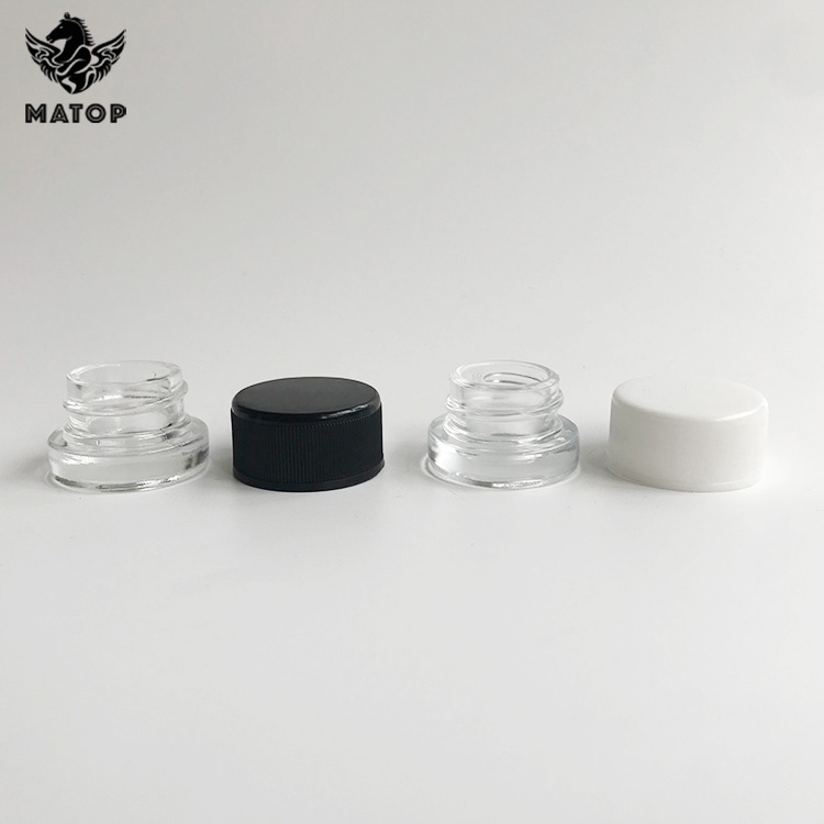 OEM ODM logo printing weed jar glass jar child resistant