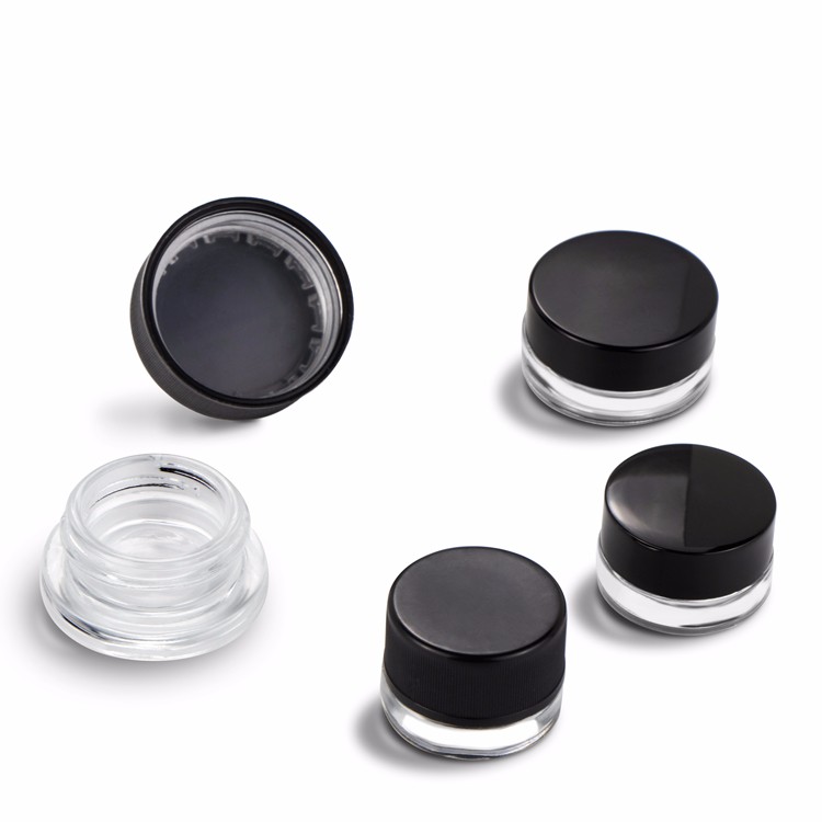 OEM/ODM pill Child Proof Lid CRC Jar 3ml 5ml 7ml 9ml Glass Bottle Wax CBD Hemp Oil Container