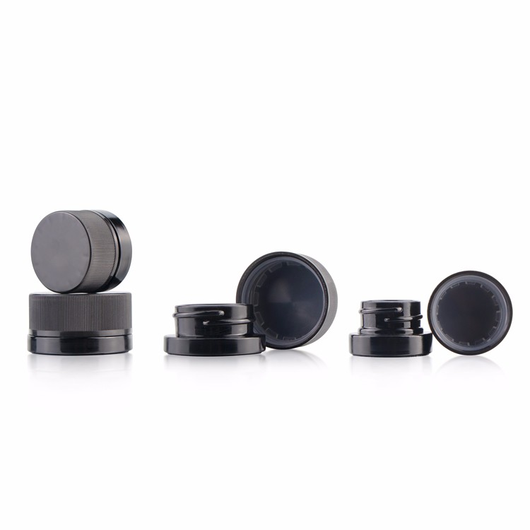 OEM/ODM pill Child Proof Lid CRC Jar 3ml 5ml 7ml 9ml Glass Bottle Wax CBD Hemp Oil Container
