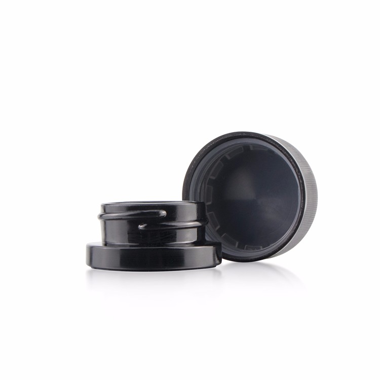 OEM/ODM pill Child Proof Lid CRC Jar 3ml 5ml 7ml 9ml Glass Bottle Wax CBD Hemp Oil Container