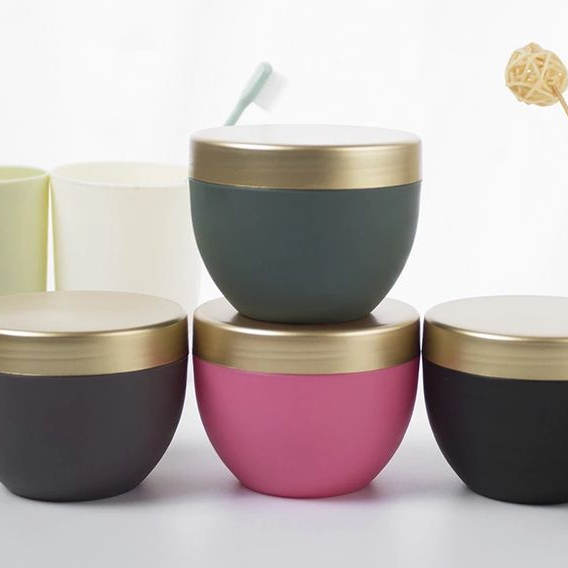 OEM PP body cream container plastic cosmetic jar 250ml
