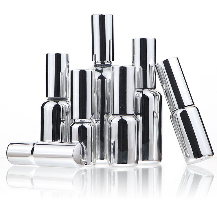 OEM Private Labels Design Perfume Essential Oil Roller Glass Bottle 10ml 30ml 50ml