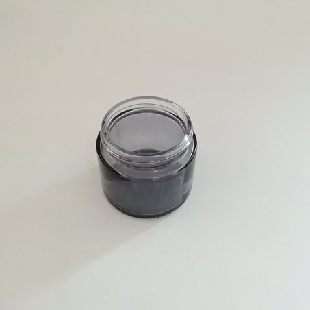 OEM Smell proof empty cbd flower clear wide mouth container child resistant jar glass with CR cap