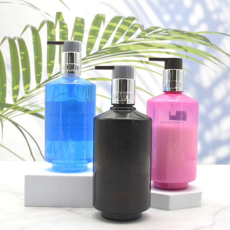 OEM Wholesale 8ml 12ml Round Red Blue Square White Brown Transparent Spray Pet Plastic Shampoo Conditioner Bottles