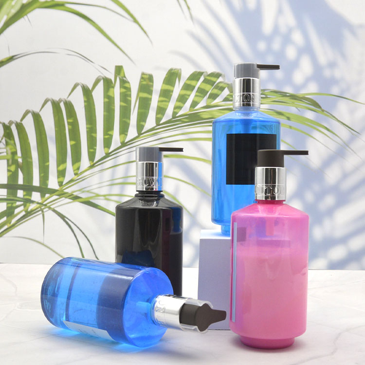 OEM Wholesale 8ml 12ml Round Red Blue Square White Brown Transparent Spray Pet Plastic Shampoo Conditioner Bottles