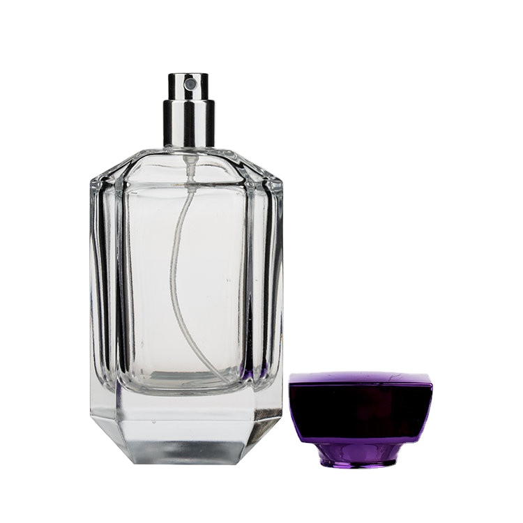 OEM beauty crystal empty perfume glass bottle