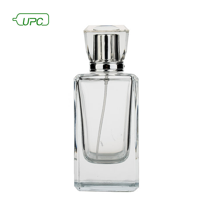 OEM beauty crystal empty perfume glass bottle