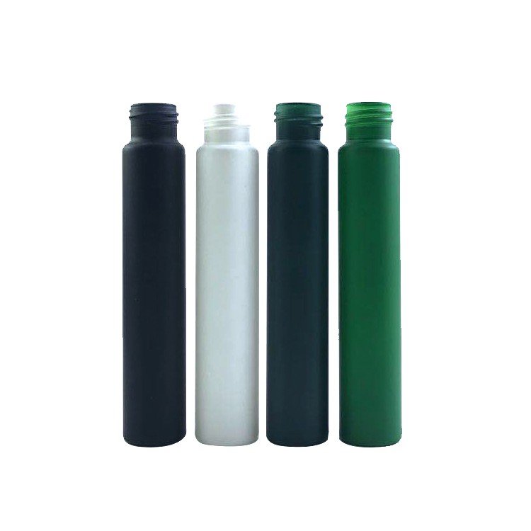 OEM child resistant CR glass tube with cork lid smell proof airtight glass bottle for food tea coffee china package manufacturer