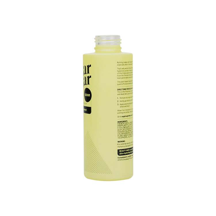 OEM cosmetic packaging face care toner usage 30ml 50ml 60ml 80ml 100ml 120ml round cylinder glass bottles