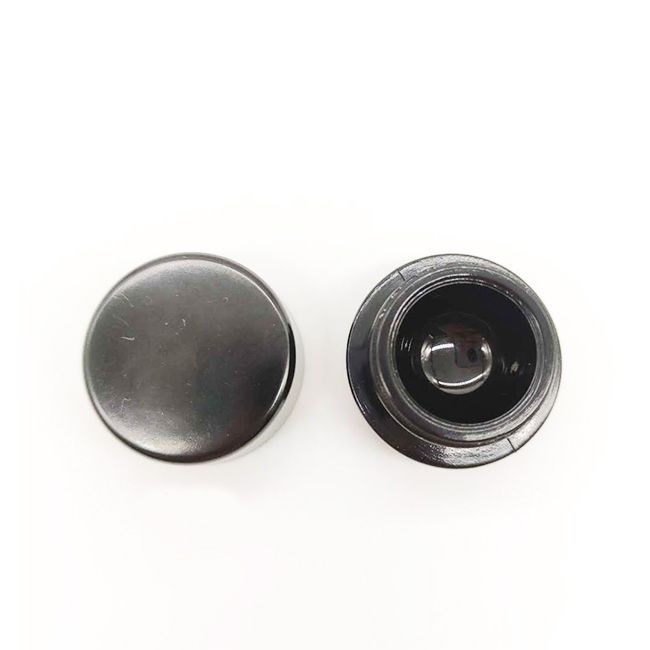 OEM custom logo 5ml glass black UV child resistant cbd concentrate storage cosmetic eye cream jar with black Bakelite cover