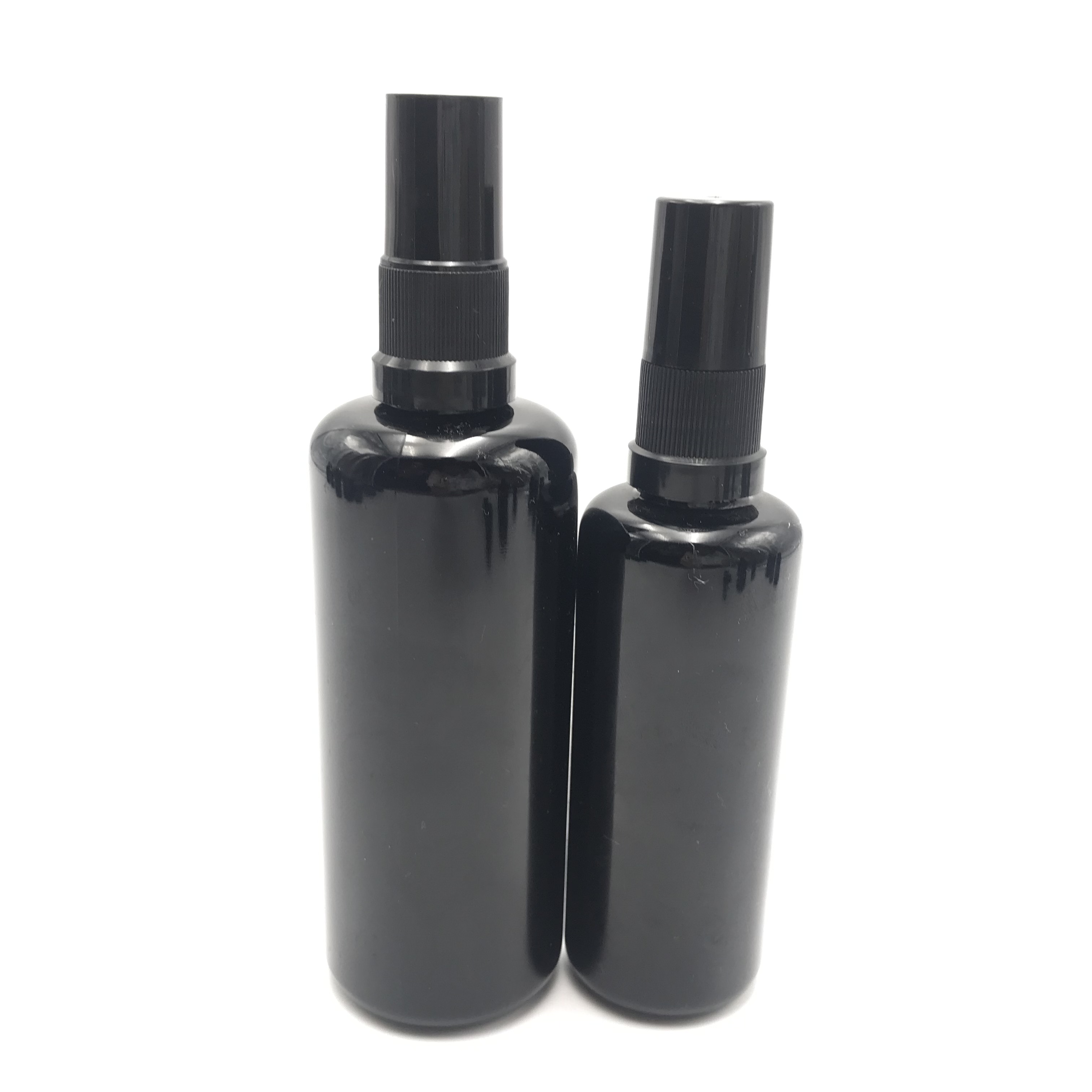 OEM dark violet bottle and jar with the silk screen DVJ-080C