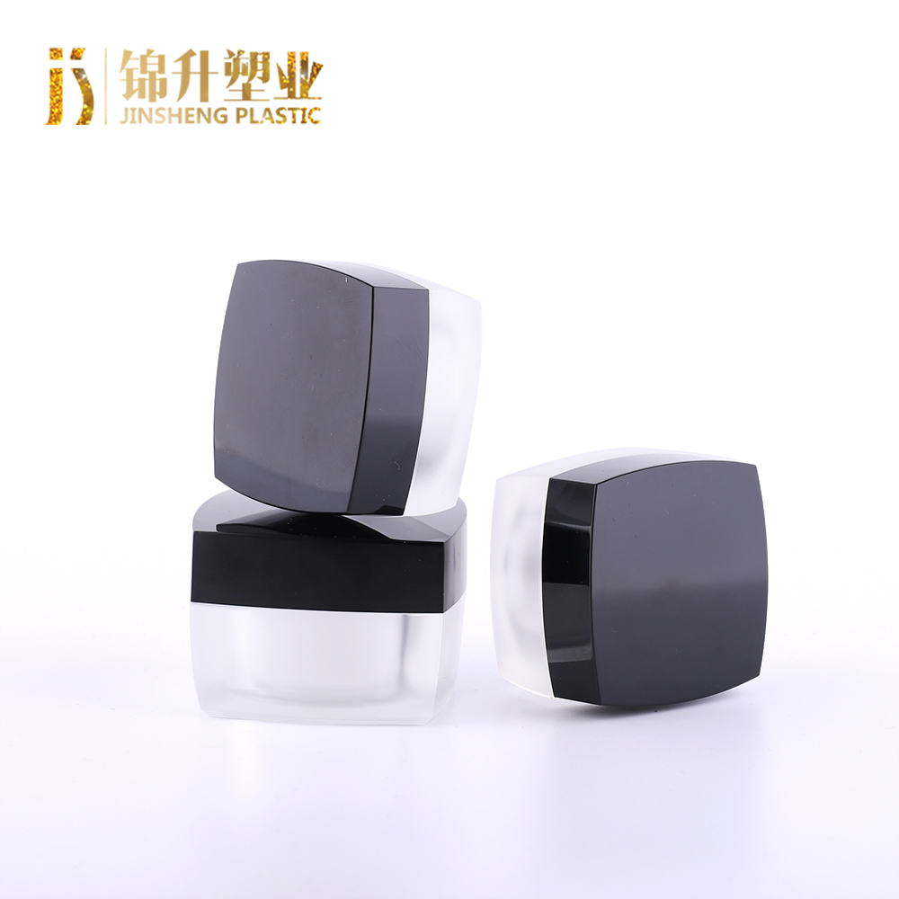 OEM design eco-friendly 15ml 30ml 40ml 50ml square shape cosmetic packaging