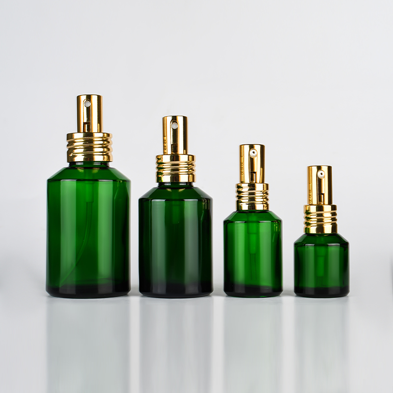 Oblique shoulder 15ml 30ml 50ml 60ml 100 ml 120ml 200ml clear amber perfume glass spray bottle