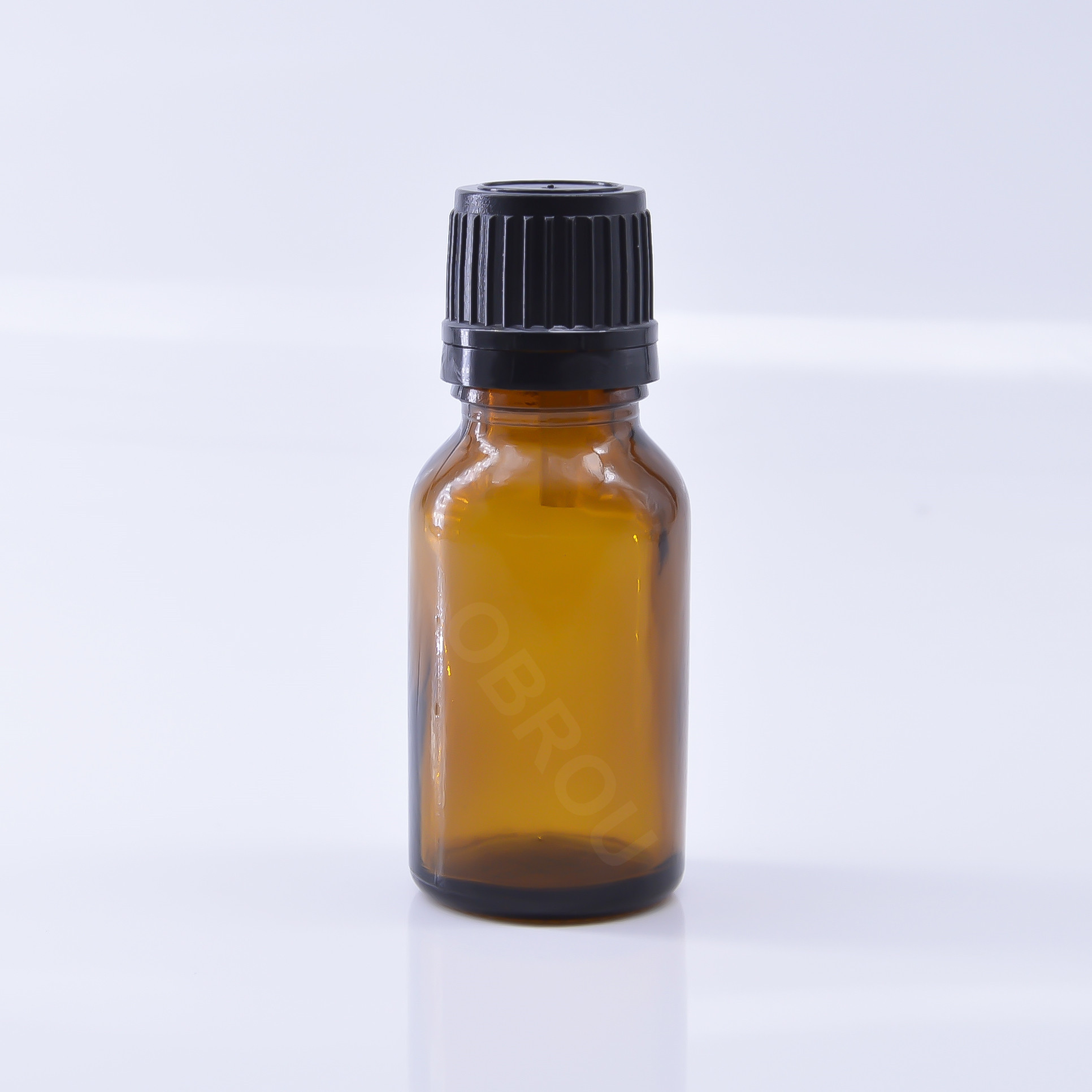 Obrou Factory wholesale 5ml 10ml 15ml 20ml 30ml 50ml 100ml clear brown amber empty glass bottles for essential oil
