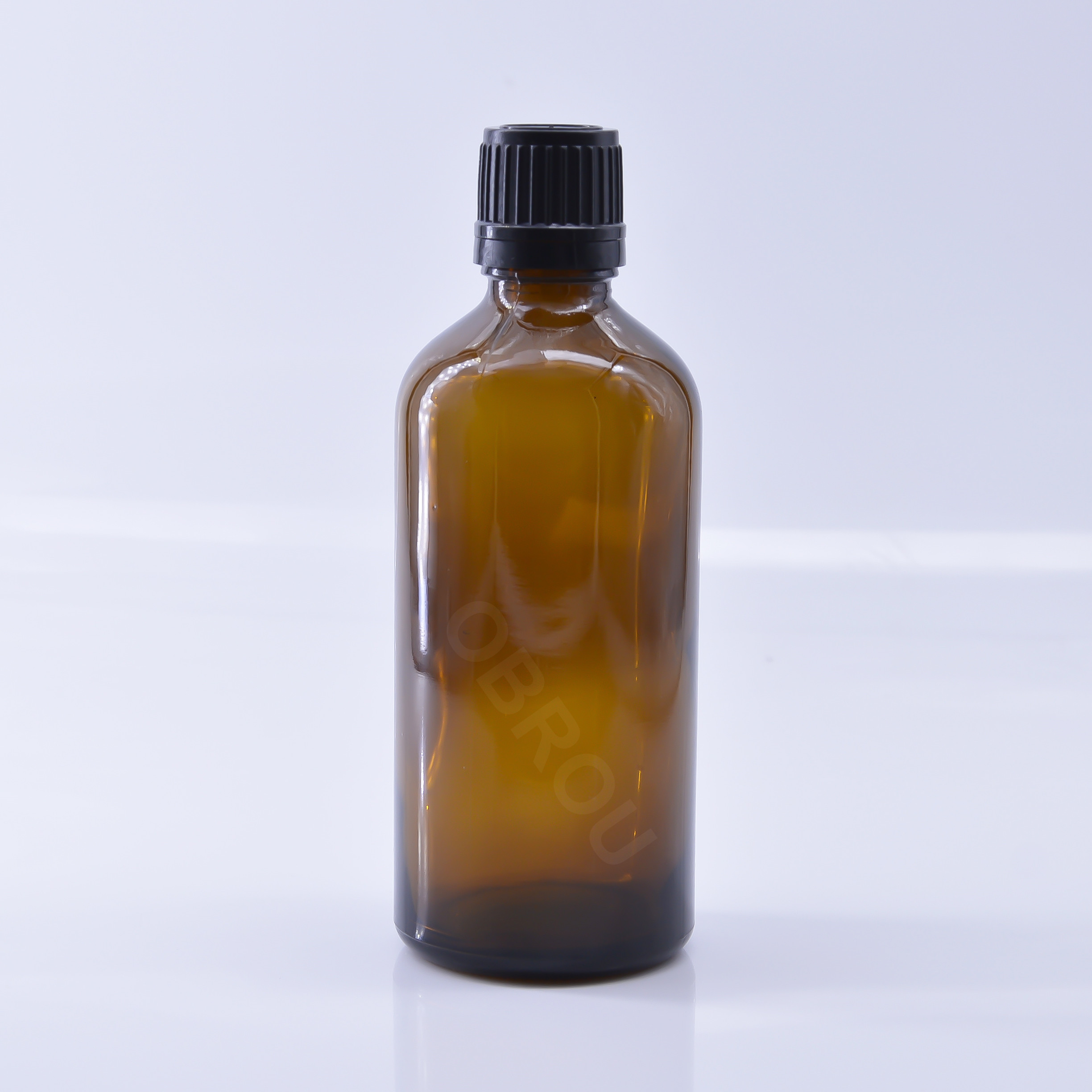Obrou Factory wholesale 5ml 10ml 15ml 20ml 30ml 50ml 100ml clear brown amber empty glass bottles for essential oil