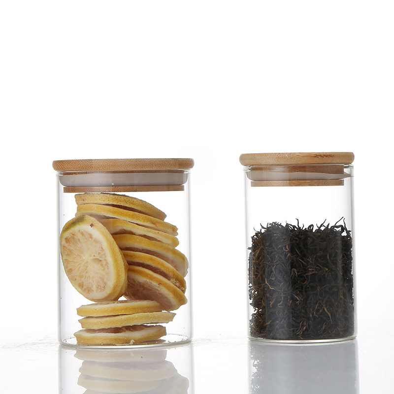 Oem Factory Saffron Jar Glass Small Kitchen Containers Storage Jar For Food Storage