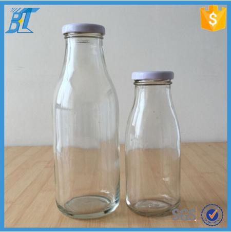 Oem manufacturer 250ml tapioca beverage glass bottle agriculture food beverage bottle