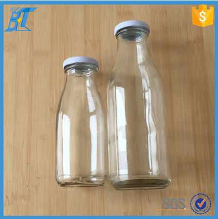Oem manufacturer 250ml tapioca beverage glass bottle agriculture food beverage bottle