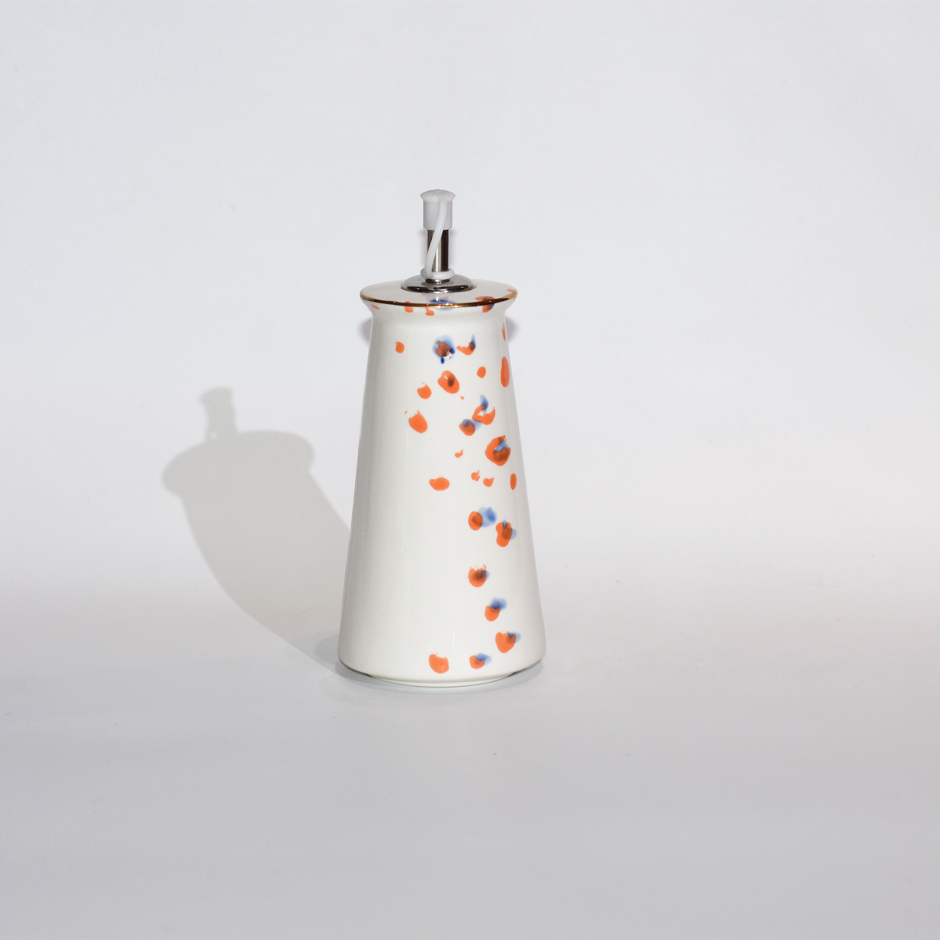 Oil Bottle Manager For Family Hand Painted Ceramic Oil Vinegar Bottles Set