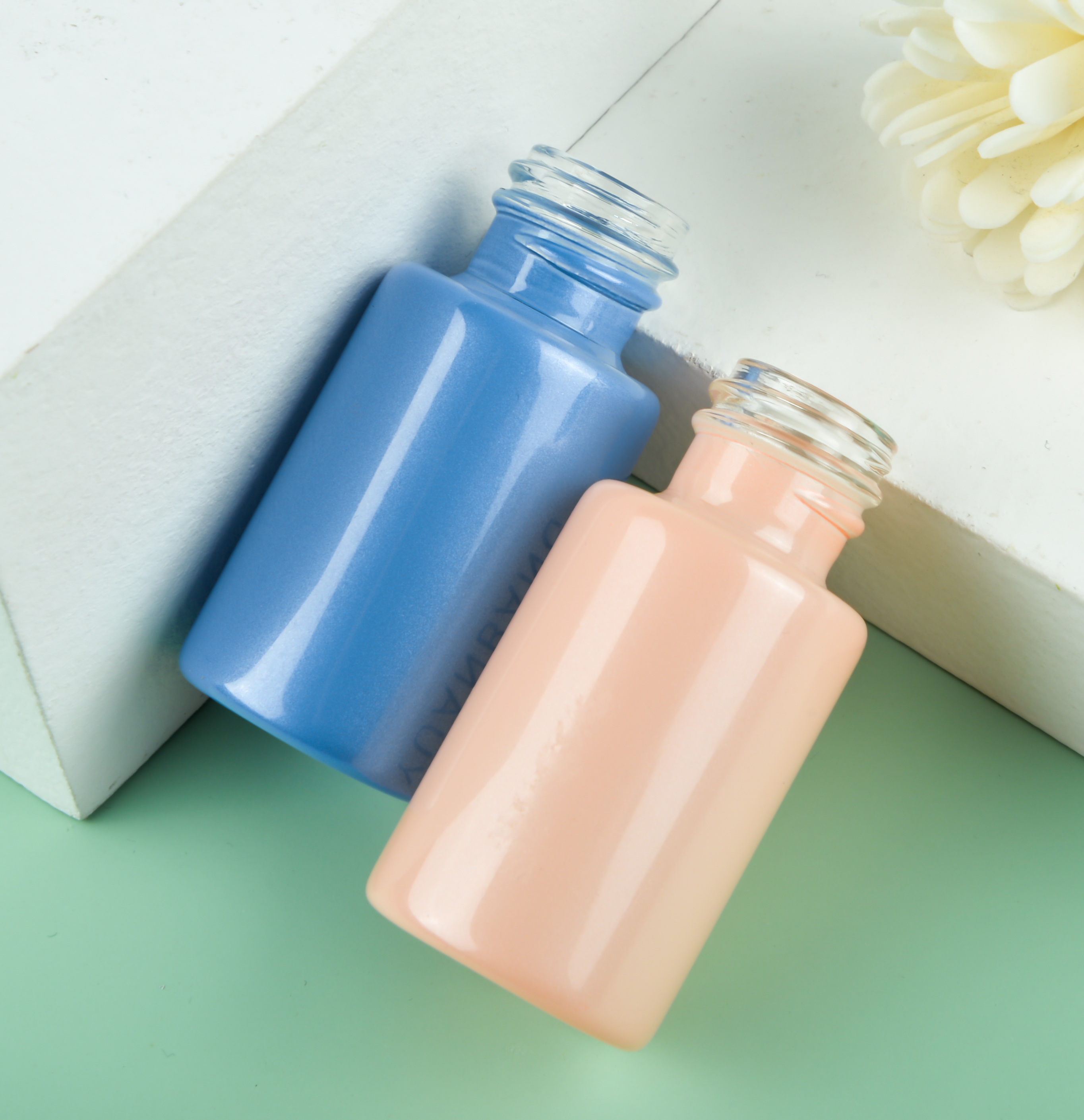 Oil Dropper Bottle Blow molding Glass Essential 5ml 10ml Customized Dropper Bottle