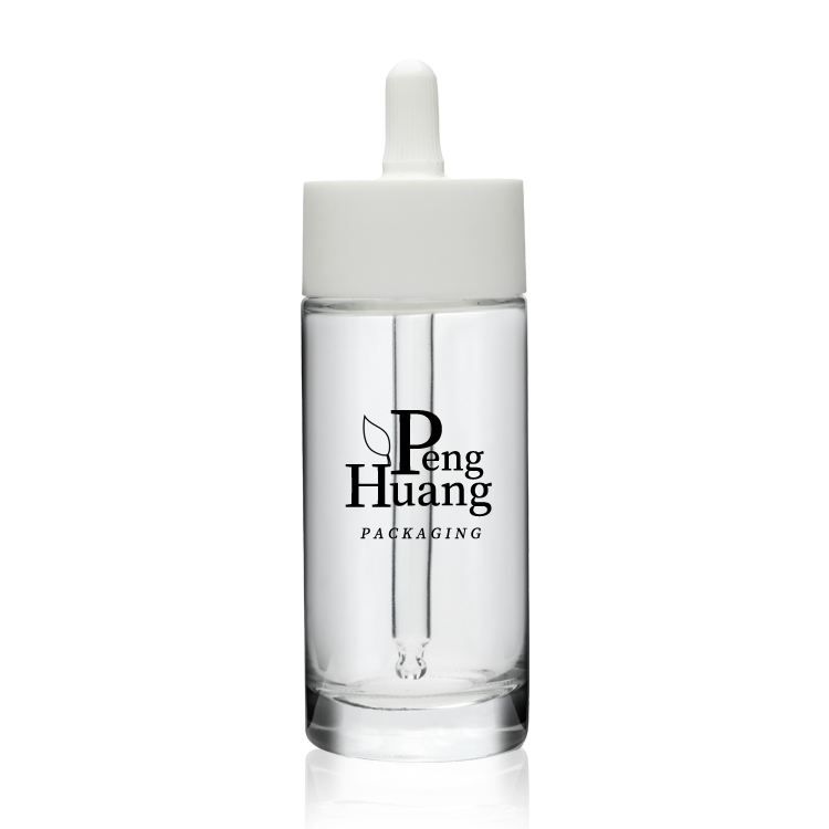 Oil Serum Bottles 30ml 50ml Empty Face Serum Syringe Packing Bottle Serum Bottle Glass Dropper