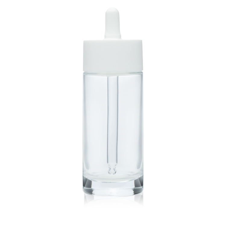 Oil Serum Bottles 30ml 50ml Empty Face Serum Syringe Packing Bottle Serum Bottle Glass Dropper