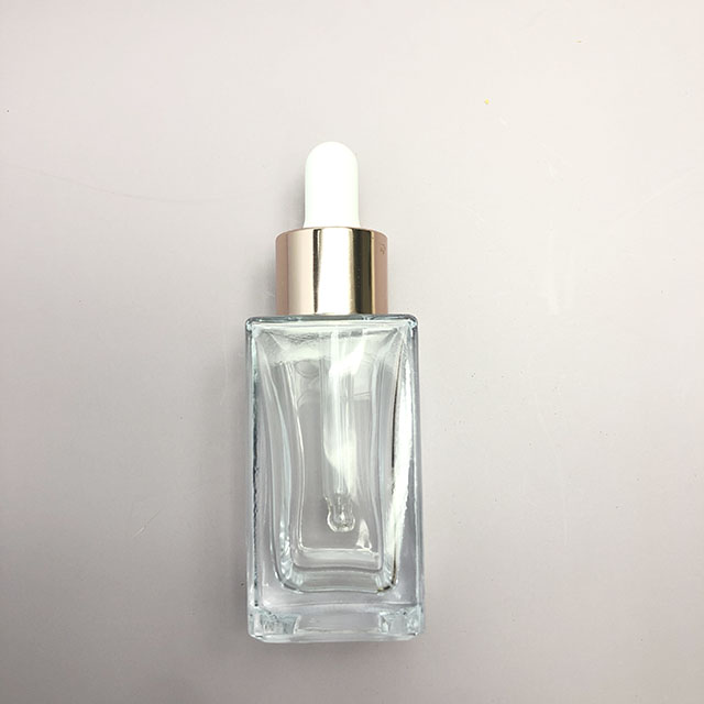 Oil drop bottle glass luxury with labels essential oil drop glass oil drop container with dropper