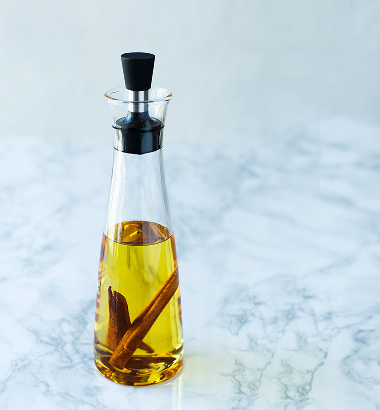 Olive Oil Bottles Borosilicate Cooking Oil And Vinegar Glass Dispenser Storage Bottles